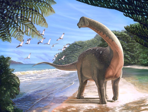 اكتشاف الديناصور المصري «منصوراصورس»
