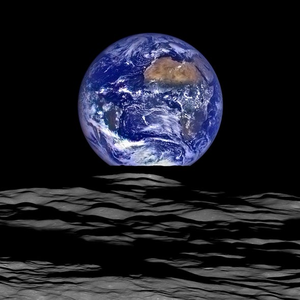 القمر اكبر من الارض صح ام خطا