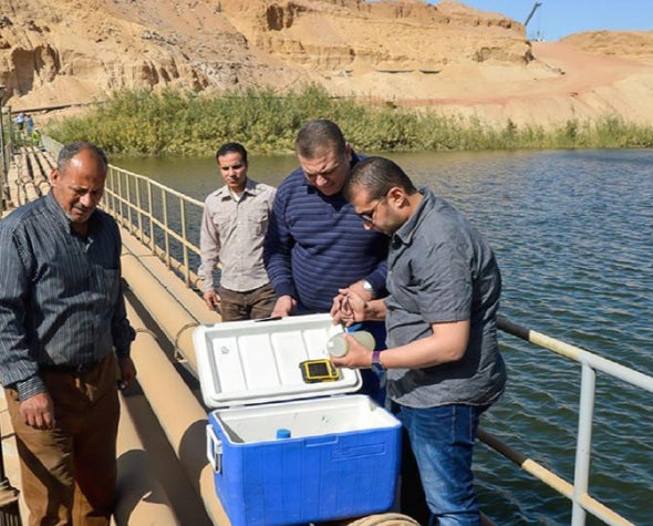مشروع بحثي يجد الحل لأزمة ارتفاع منسوب المياه الجوفية في أسوان