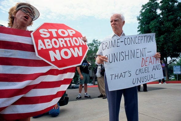مناهضو الإجهاض الأمريكيون يخلطون العاطفة بالسياسة