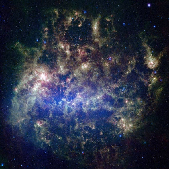بعد أن ظنُّوه مجرة بعيدة... العلماء يكتشفون ألمع نجم نابض خارج مجرة درب التبانة