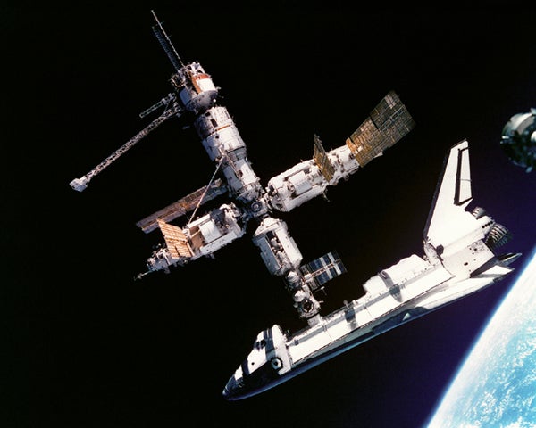 MIR space station