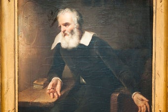 Galileo in Prison, by Van Maldeghem