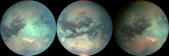 Guess the Rain's down on Titan