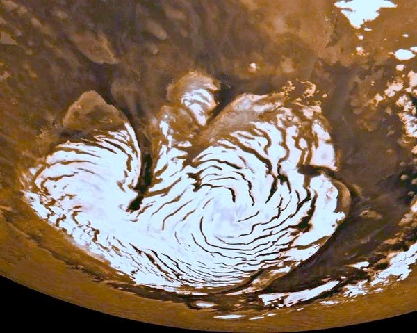 Mars and the Waves of Darkening