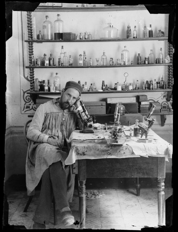 The lab of Santiago Ramon Y Cajal