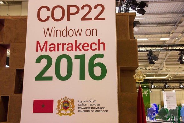 The Trump Taboo at COP 22