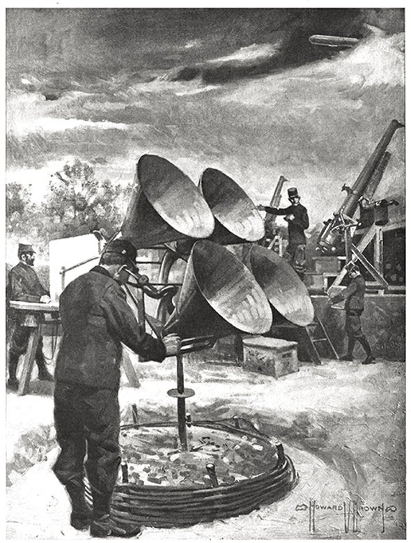 Electronic Ears for Air Defense, 1915