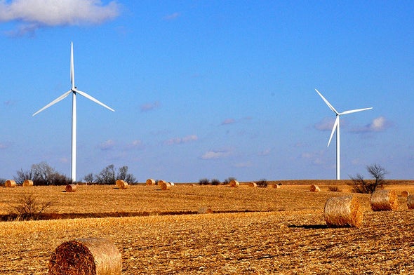 11 States Now Get More Than 10 Percent of Their Electricity from Wind