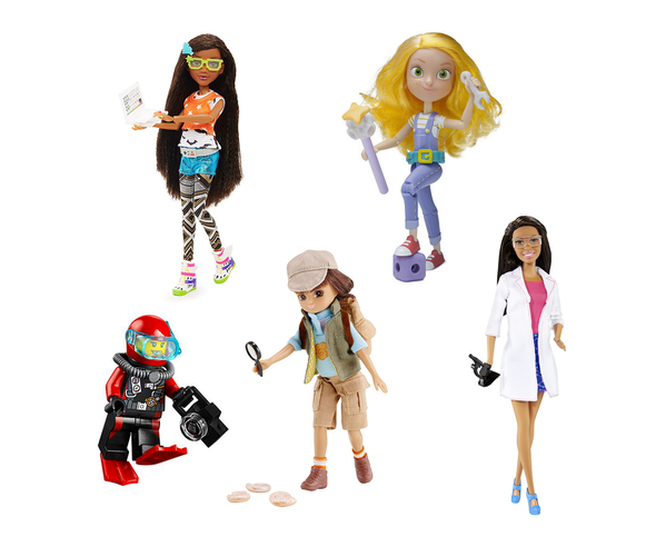 Holiday Gift Guide: Women in STEM Fields Dolls and Action Figures