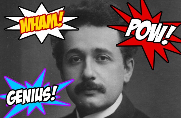 The Perfect Marriage: Einstein and...Comics?