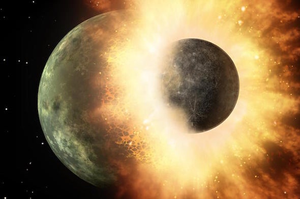 A New Theory of How the Moon Formed