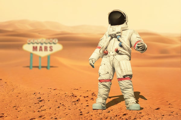 terraformers first steps on mars