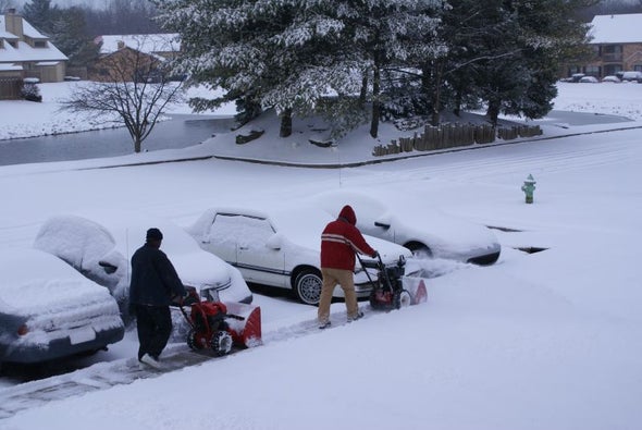 Man vs. Machine: Keep Sidewalks Clear of Snow this Season