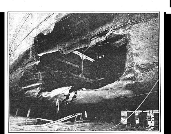 Fate of Torpedoed Ships, 1915