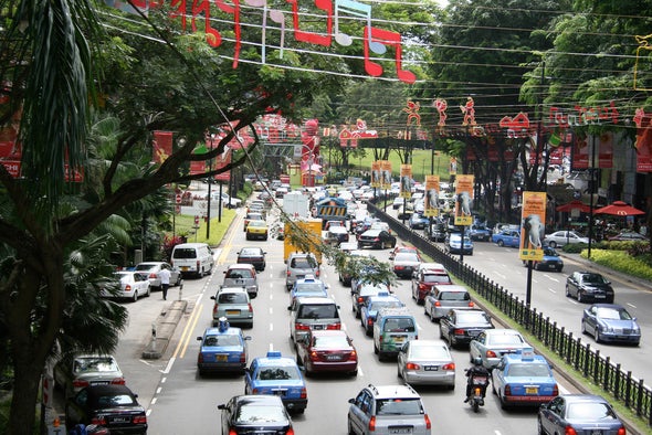 Singapore Is Banning Additional Cars from the Road to Gain Control of Traffic