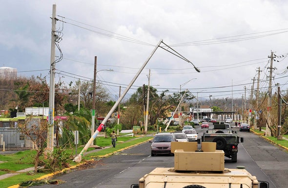 Hurricane Maria Dealt a Devastating Blow to Puerto Rico's Electric Grid