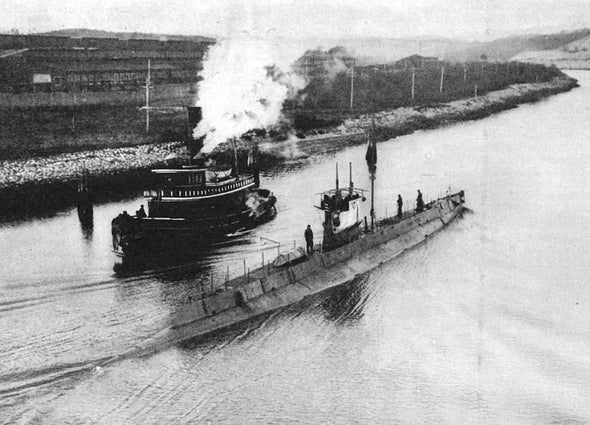 American Submarine Technology for Spain, 1917
