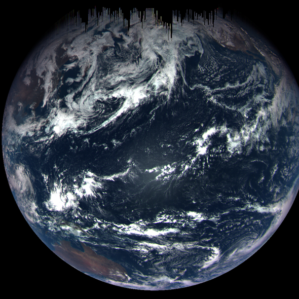 Spacecraft Flies By a Habitable Planet