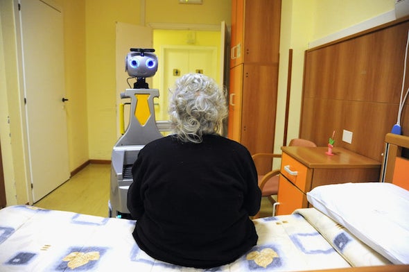 Can Robots Tighten the Bolts on a Rickety Caregiver Sector?