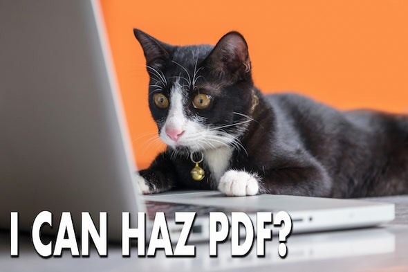 Yes, You Can Haz PDF