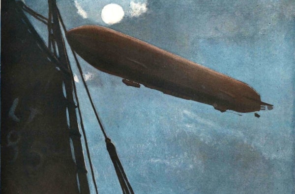 The Zeppelin Terror, 1916 - Scientific American Blog Network