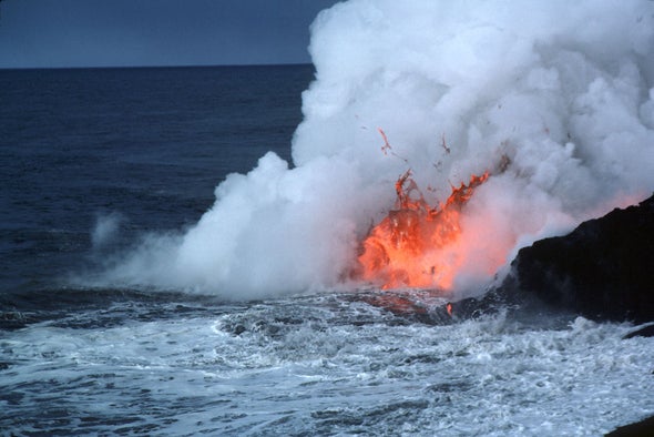 Lava Boat Bombed by Kilauea and Other Volcanic News