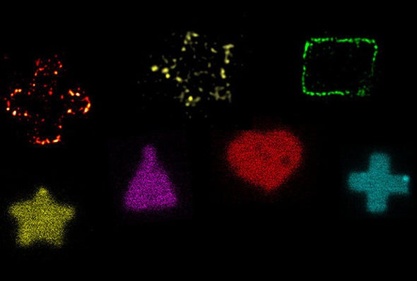 Scientists Sculpt Bacteria into Hearts, Moons and Stars