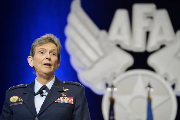 A Female General's Climb up the Air Force Ladder