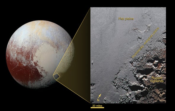Krun Macula Meets Sputnik Planum on Pluto [Video]