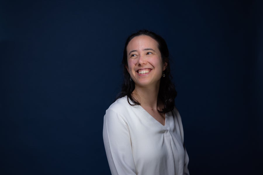 A portrait of Anna Ho by Jeffery DelViscio.