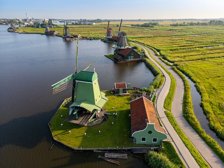 Windmills at Zaanse Schans