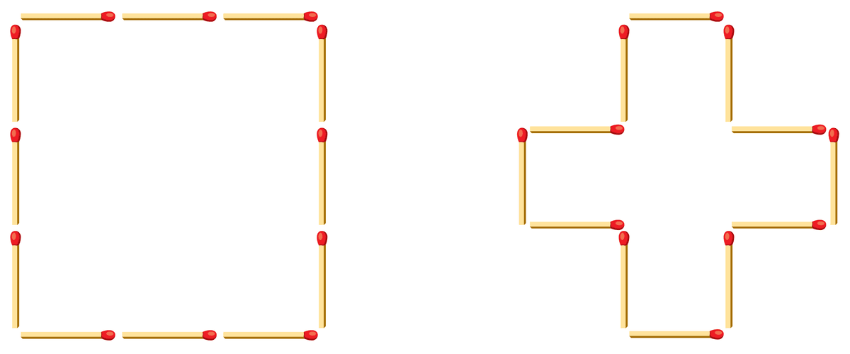 Octagon Using Matches Math Puzzle: Build the matchstick polygon | Scientific American