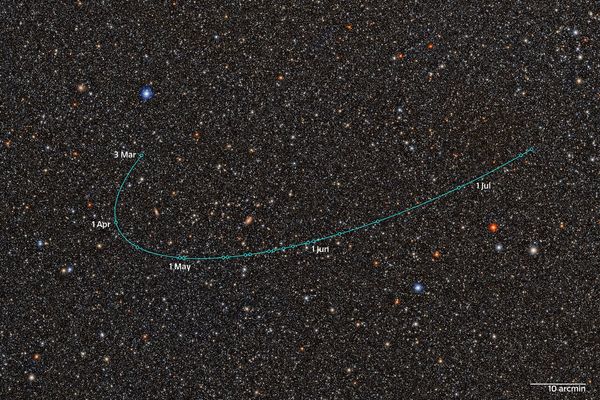 In the outer reaches of our solar system, beyond the orbit of Pluto, the Vera C. Rubin Observatory has spotted 2026 ED138—a large, bright trans-Neptunian object that scientists have identified as a dwarf planet candidate.