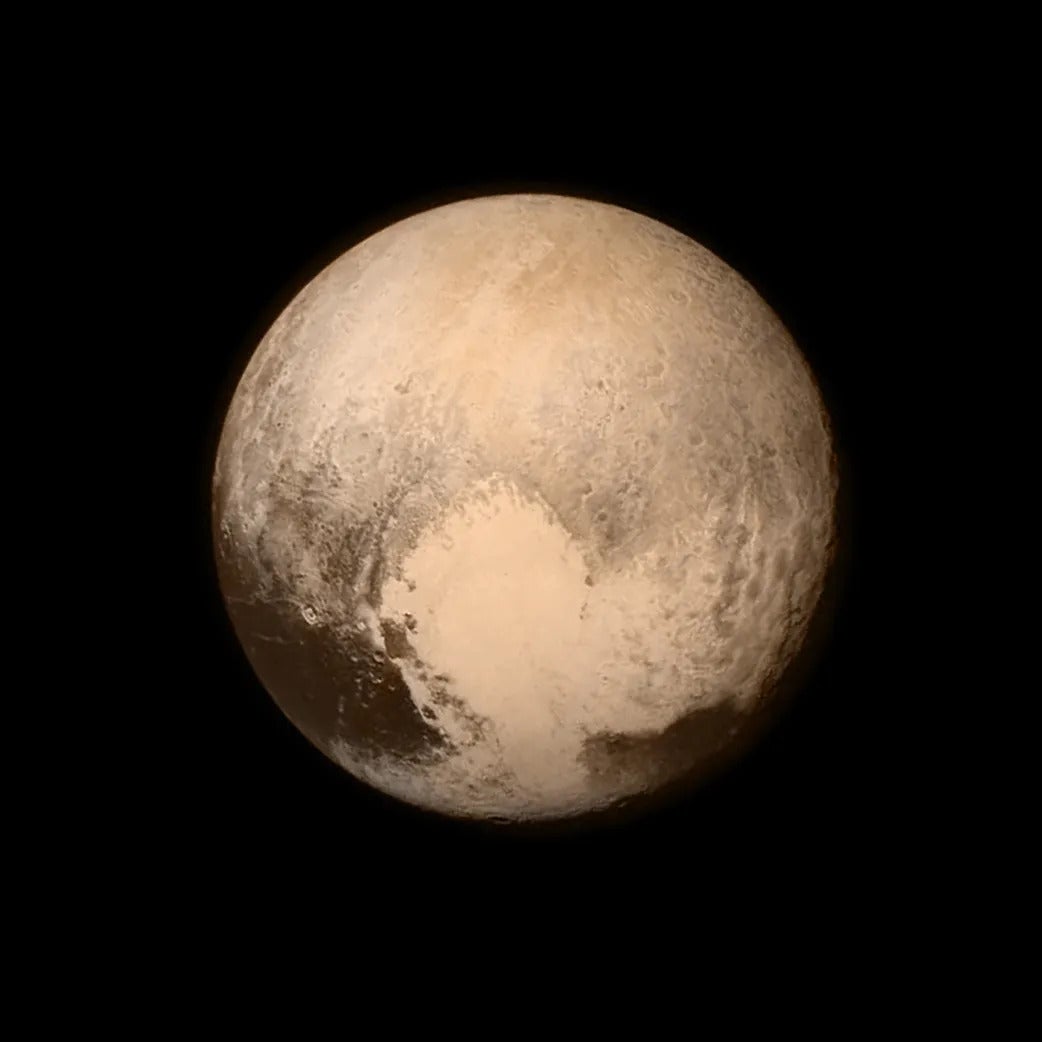 Photo of Pluto taken by NASA’s New Horizons spacecraft.