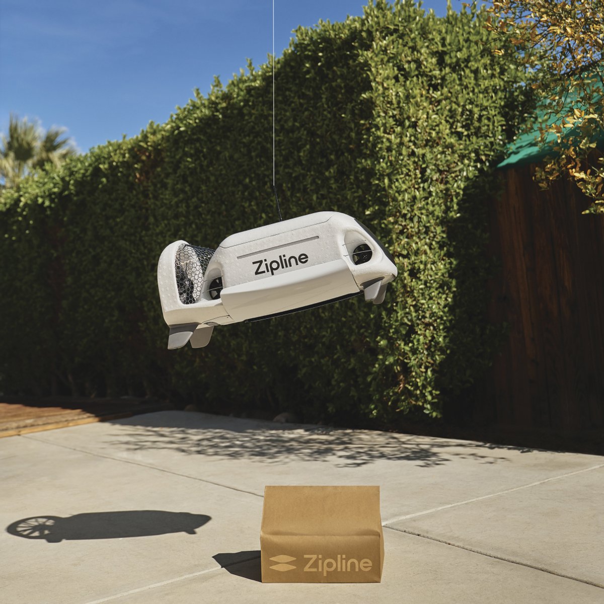 How Zipline’s drone delivery system works in U.S. suburbs