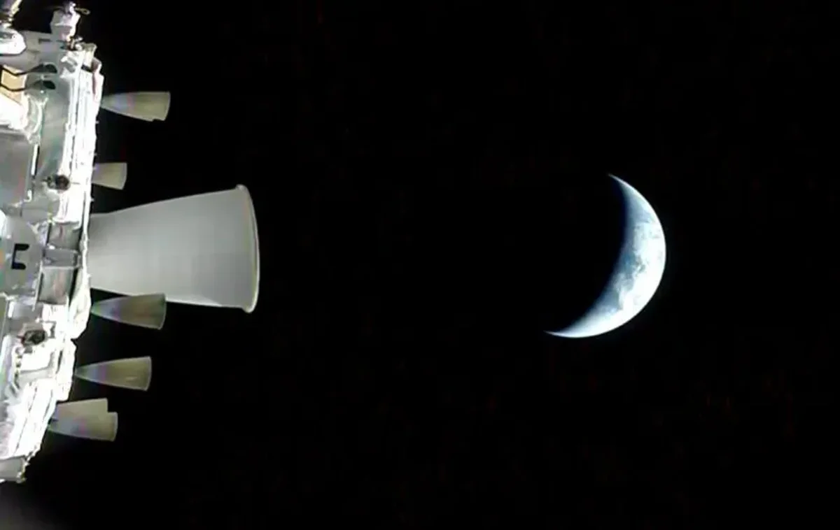 NASA’s moon mission day one: a toilet mishap and spacecraft maneuvers