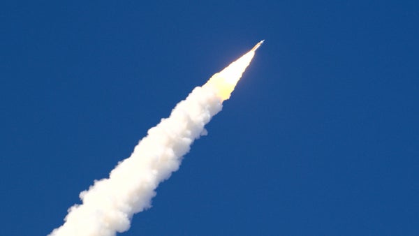 NASA’s Artemis II SLS (Space Launch System) rocket and Orion spacecraft lift off from Launch Complex 39B, at NASA’s Kennedy Space Center in Florida on Wednesday, April 1, 2026.