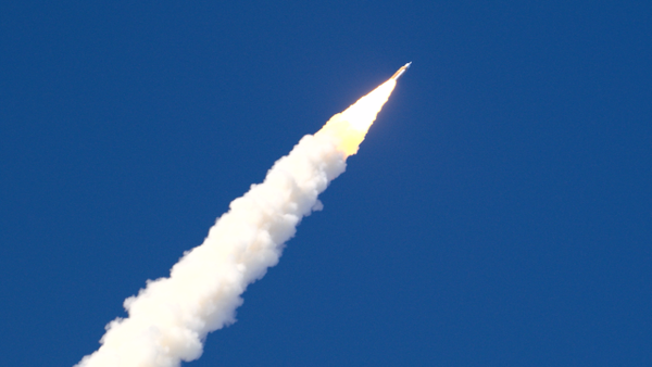 NASA’s Artemis II SLS (Space Launch System) rocket and Orion spacecraft lift off from Launch Complex 39B, at NASA’s Kennedy Space Center in Florida on Wednesday, April 1, 2026.