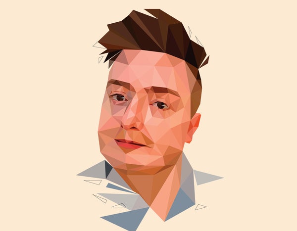 Stylized illustration portrait of Colin Carlson by Jessine Hein.