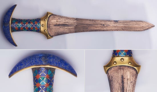 Different views of a dagger