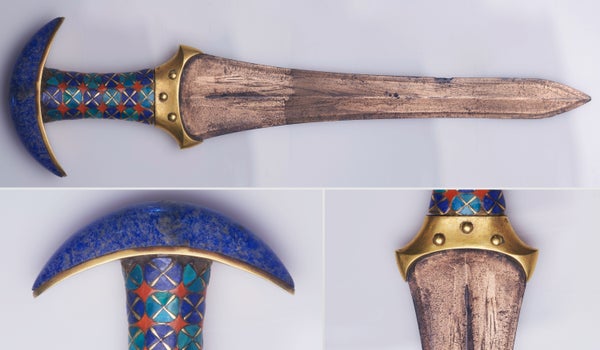 Different views of a dagger