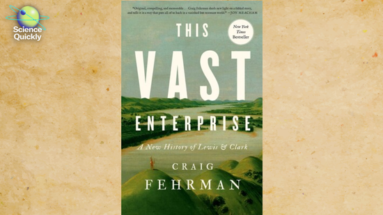 An illustration of a book cover that has green grassy land.