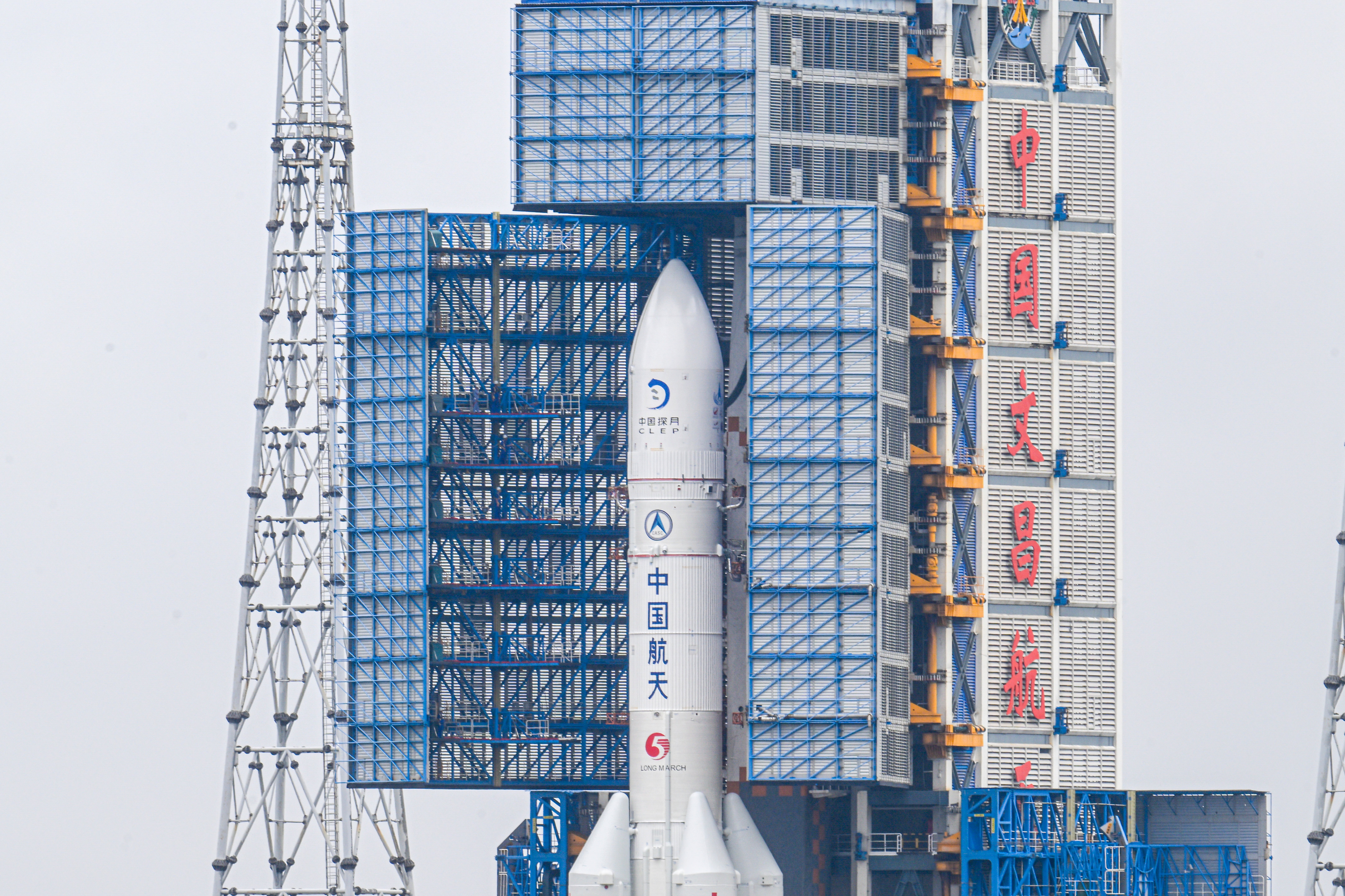 China postpones Chang'e-7 lunar mission to 2027 after scrubbing August 24 launch; Typhoon Narra weather cited as factor