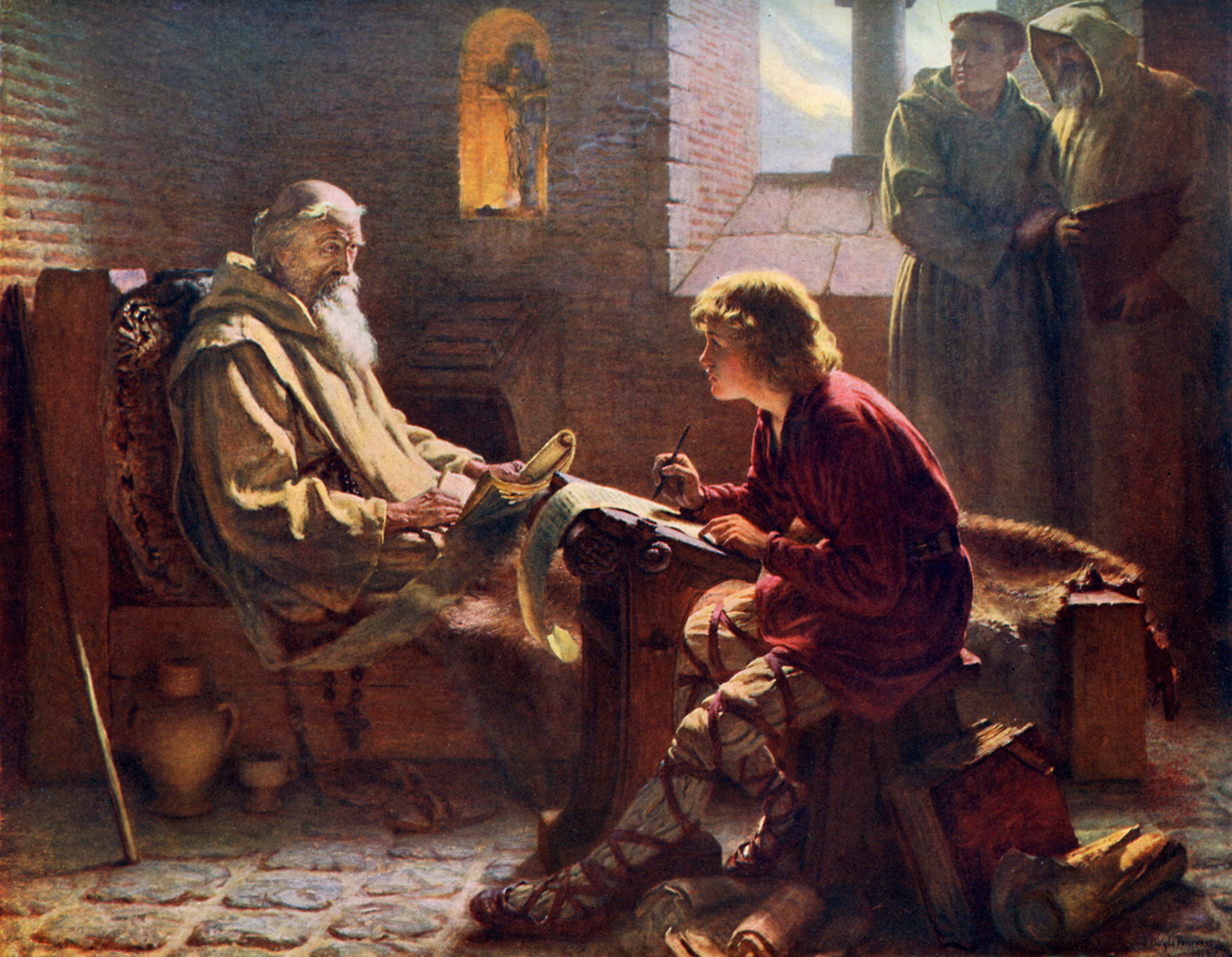 A painting by artist James Doyle Penrose.