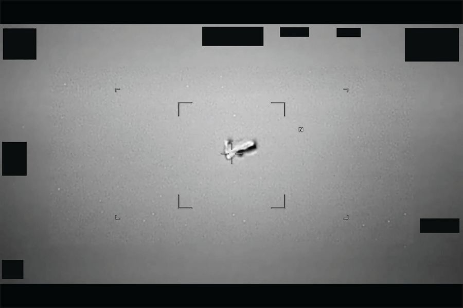 U.S. Indo-Pacific Command reported a UAP that resembles a football-shaped body near Japan.