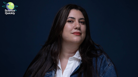 Portrait photograph of Erini Lambrides taken by Jeffery DelViscio