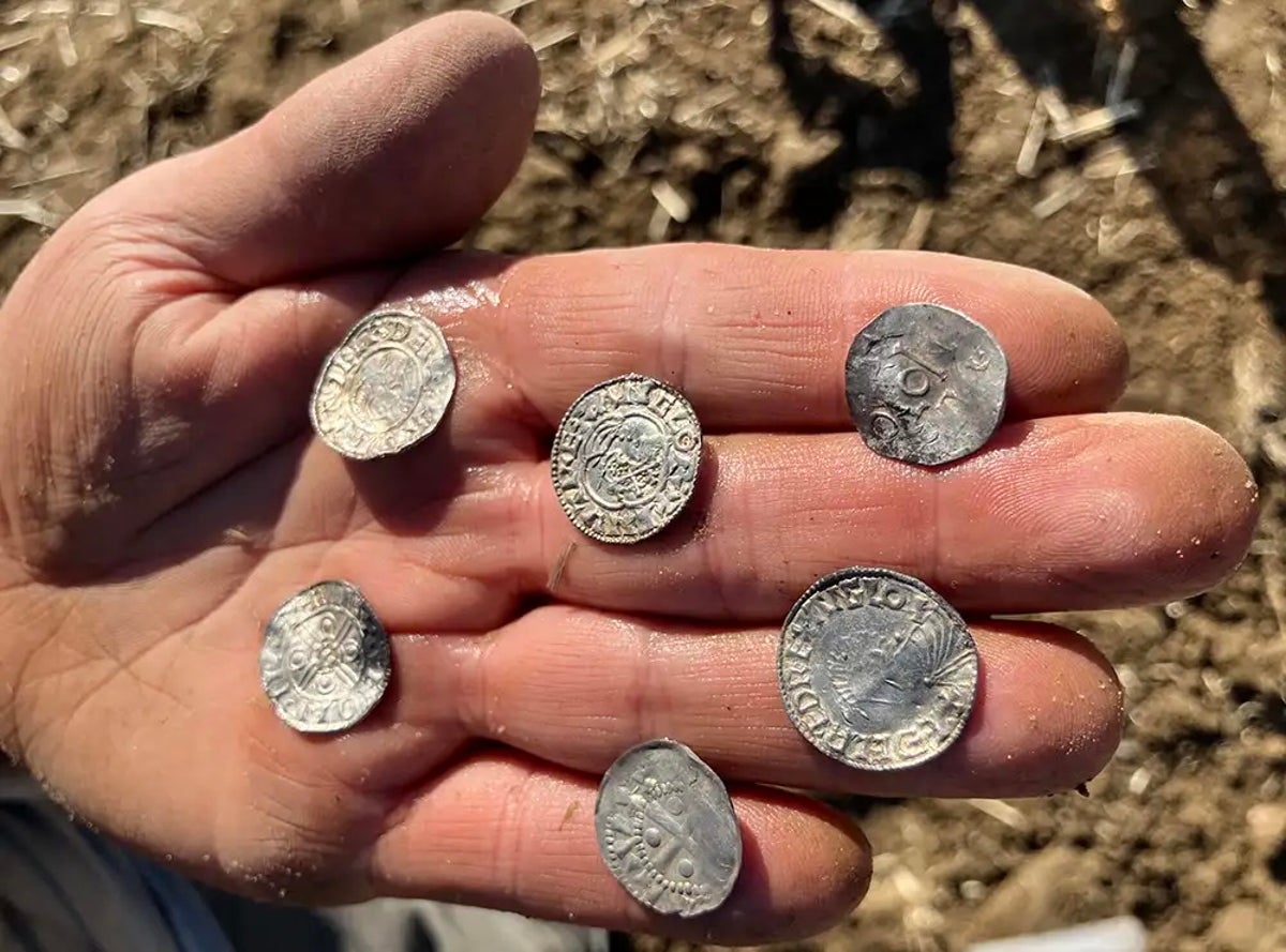 ‘Spectacular’ Viking coin hoard discovery is likely the largest in history