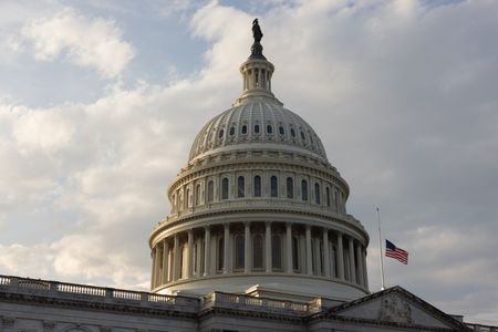 The U.S. Capitol is seen on November 9, 2025, in Washington, D.C.