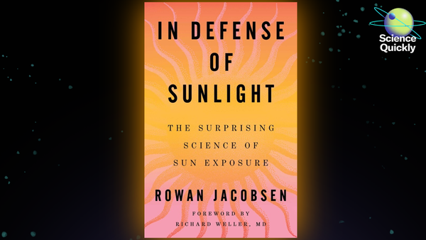 An illustration of a book cover with orange, yellow and pink hues that look like a sunset.